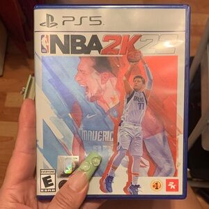 NBA 2K22 for PS5 - Blue and Red Cover